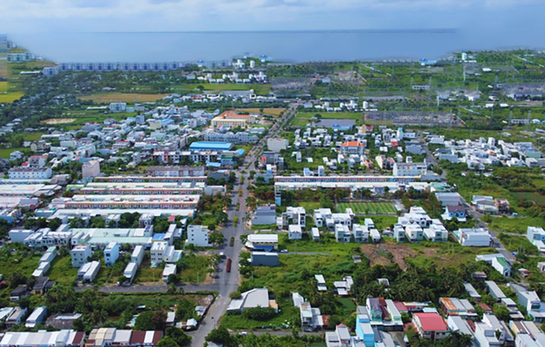 Mặt tiền nhà phố liền kề Khu dân cư Tràng An