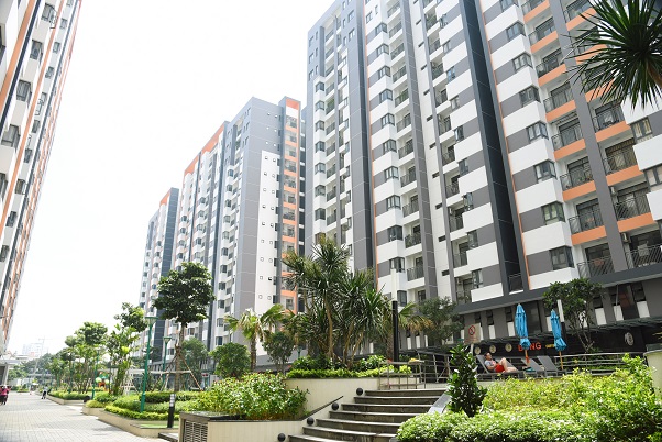 Hình chụp căn hộ chung cư Him Lam Phú An