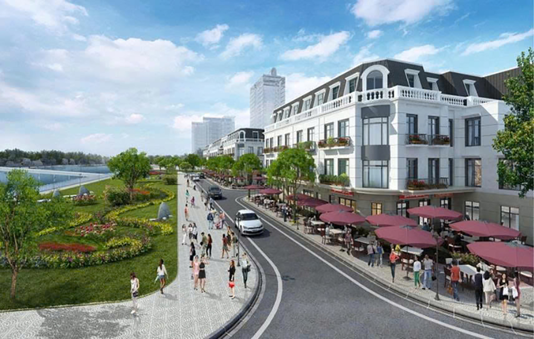 Phối cảnh Khu đô thị Golden City An Giang