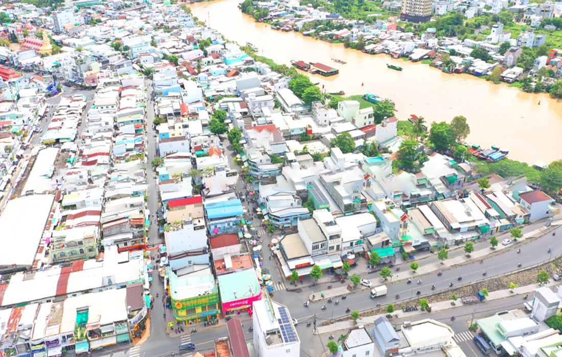 Toàn cảnh Khu dân cư Sao Mai Bình Khánh 5