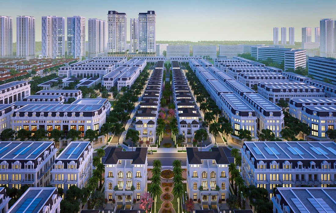 Tiện ích nội khu và kiến trúc dự án Louis City Hoàng Mai