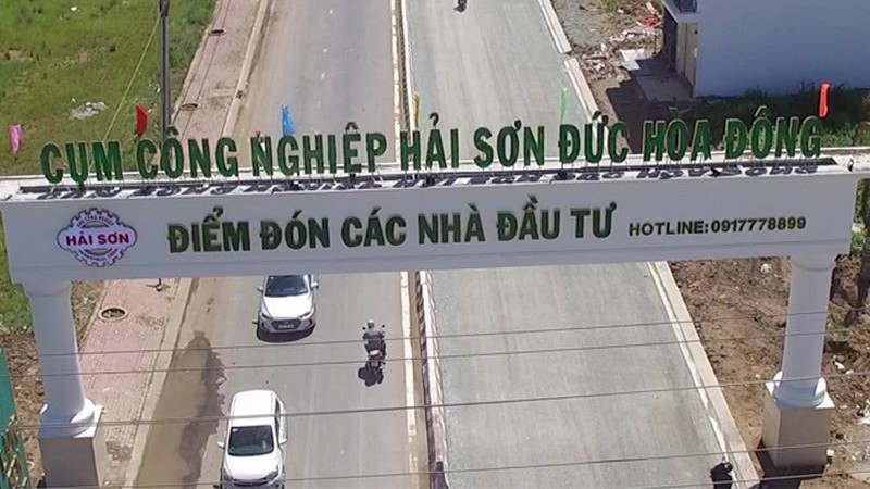 Tổng quan Khu công nghiệp Hải Sơn từ trên cao