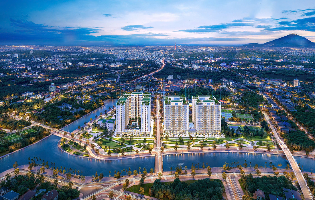 Toàn cảnh dự án The Golden City Long Thành
