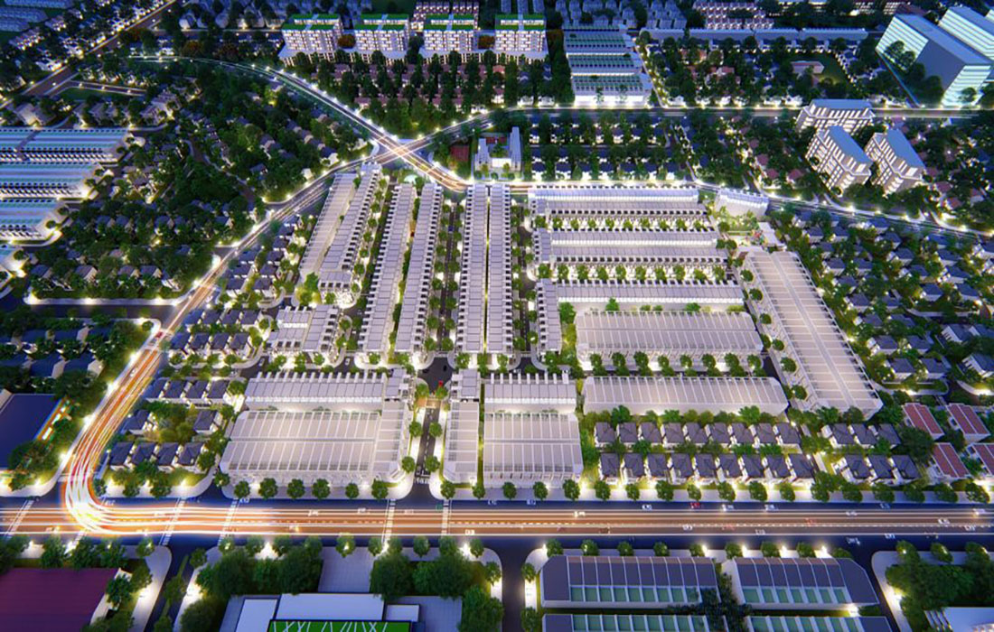 Mặt tiền nhà phố Khu dân cư Lợi Đạt