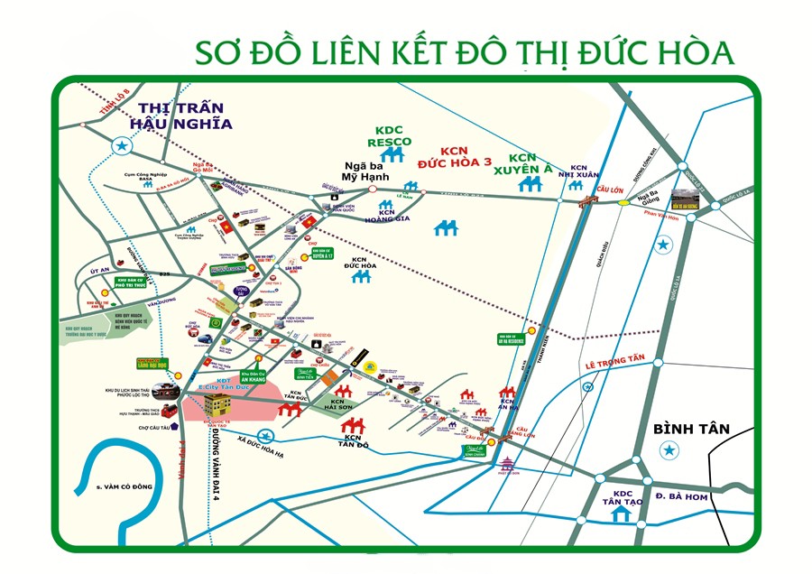 Phối cảnh tổng thể KDC An Khang 2