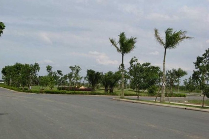 Phối cảnh Khu dân cư Đức Hòa Residence nhìn từ trên cao