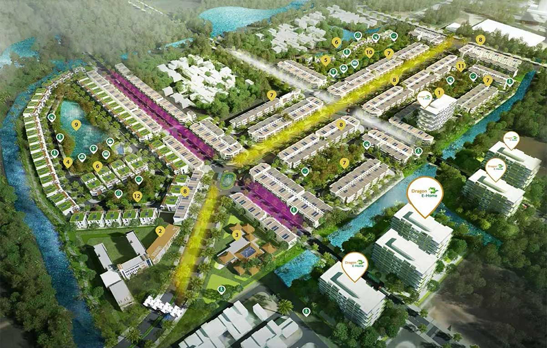 Hạ tầng hoàn thiện tại Dragon Land
