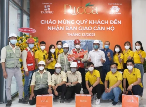 chung cư ricca bàn giao năm nào