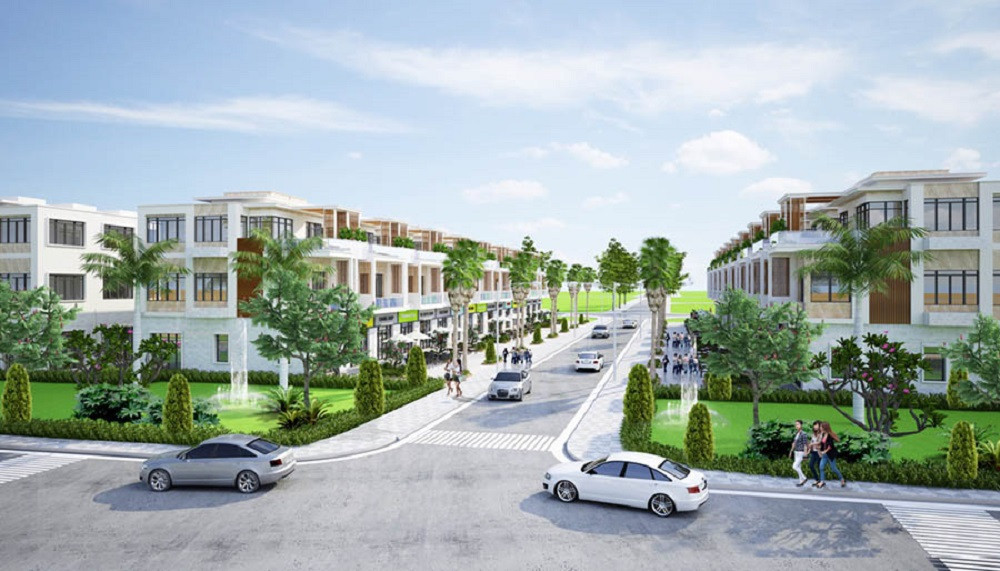 Thiết kế nhà phố Khu dân cư Tân Phú Thạnh hiện đại