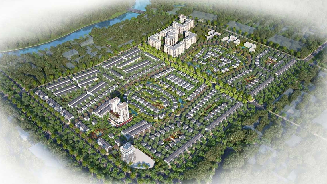 Phối cảnh Khu đô thị An Vân Dương