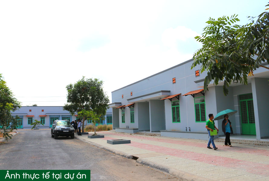Phối cảnh Phố chợ đa năng Cầu Tràm, Cần Đước, Long An