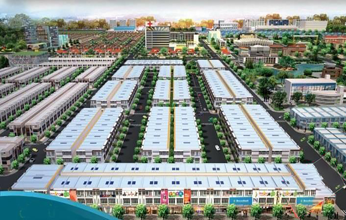 Nhà phố liền kề tại Khu đô thị Tân Long, Tân Uyên