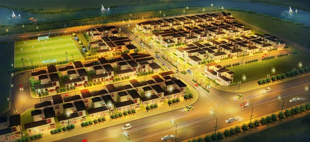 Phối cảnh tổng thể Khu đô thị Thái Dương 2 Điện Bàn
