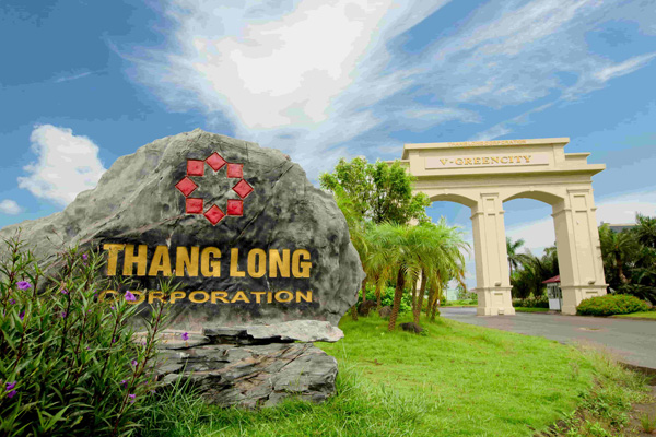 Tổng quan Khu đô thị mới V-Green City Phố Nối từ trên cao