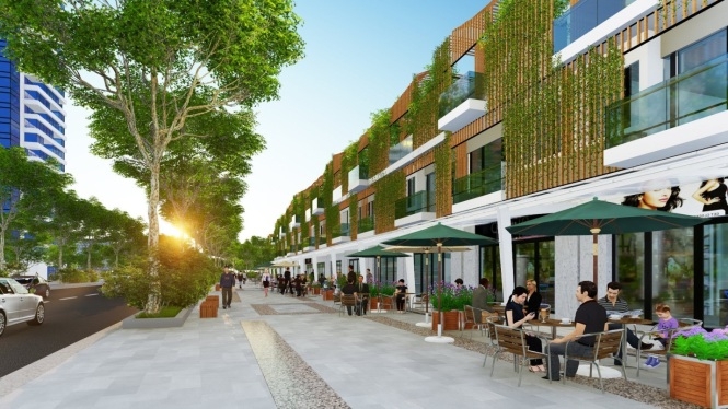 Phối cảnh Khu đô thị mới V-Green City Phố Nối