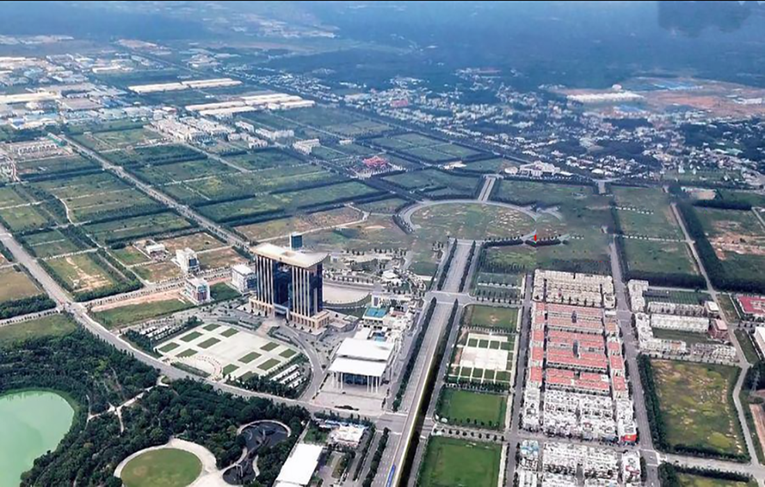 Cảnh quan Hồ trung tâm Lakeview Bình Dương