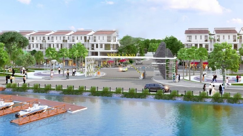 Tổng quan dự án Vista Land từ trên cao