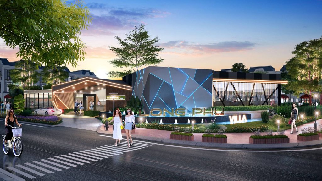 Tổng quan dự án Long Phú Residence từ trên cao