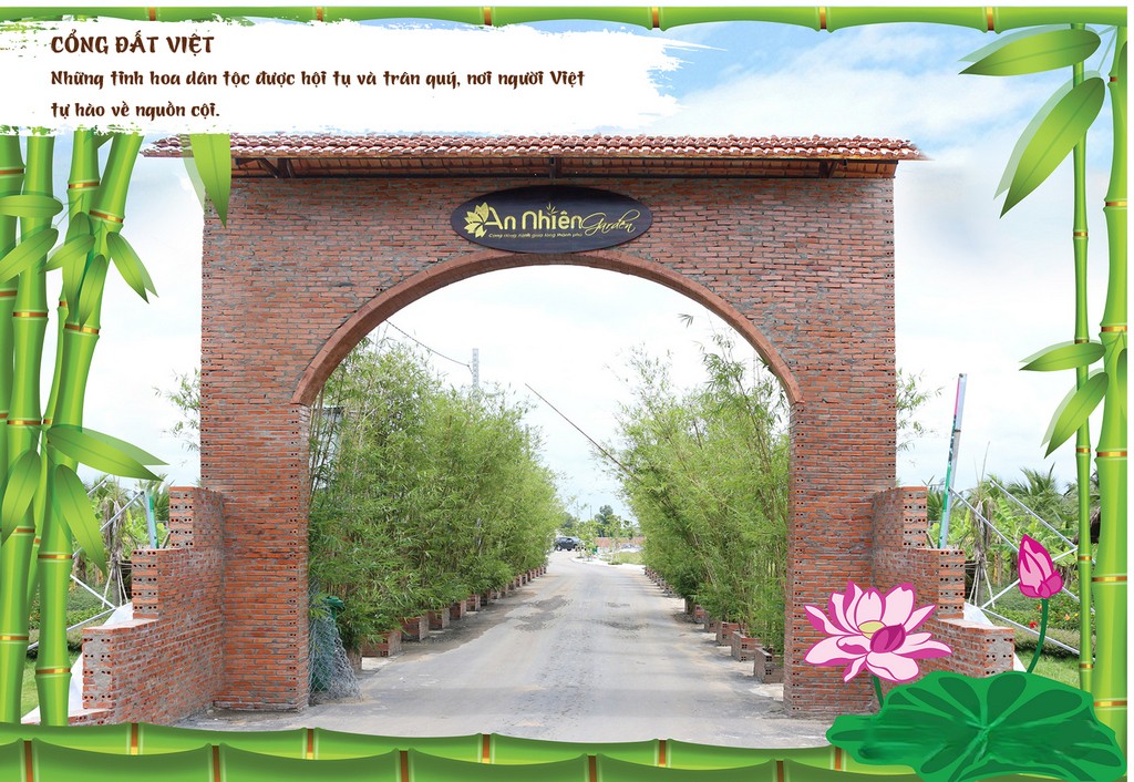 Tổng quan dự án An Nhiên Garden từ trên cao