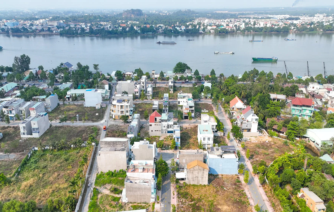 Toàn cảnh Khu đô thị Biên Hòa Riverside ven sông Đồng Nai
