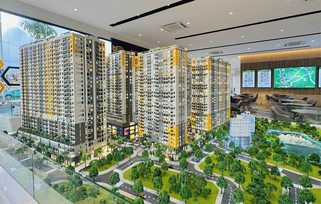 Giá trị chung cư Bcons City với thiết kế tối ưu không gian và nhiều mảng xanh