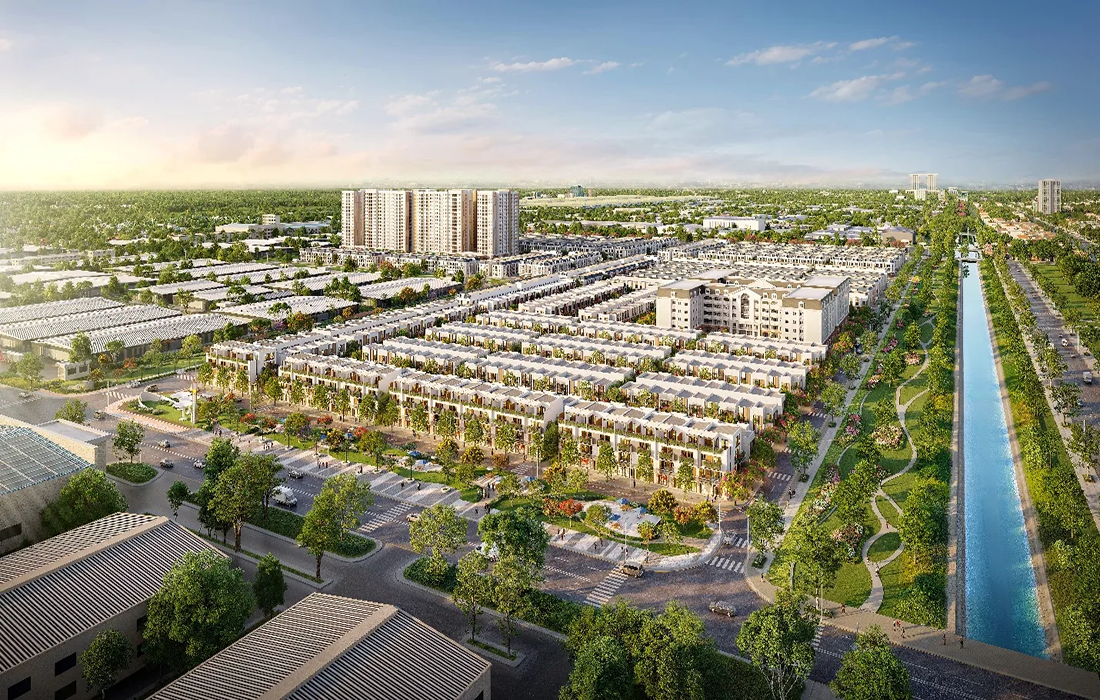 Toàn cảnh Khu dân cư New Times City, Tân Uyên