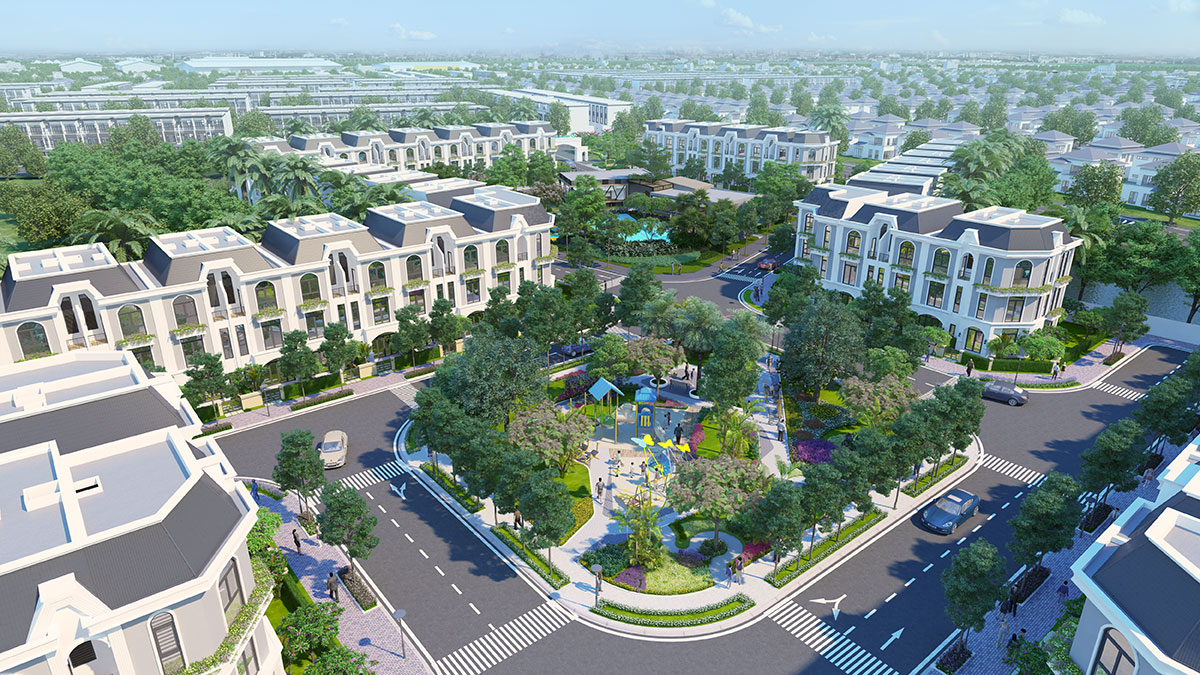 Phối cảnh tiện ích nội khu Long Phú Residence