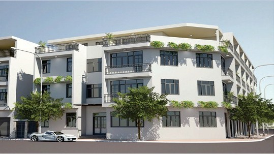 Tổng quan Khu đô thị Nam Vĩnh Hải từ trên cao