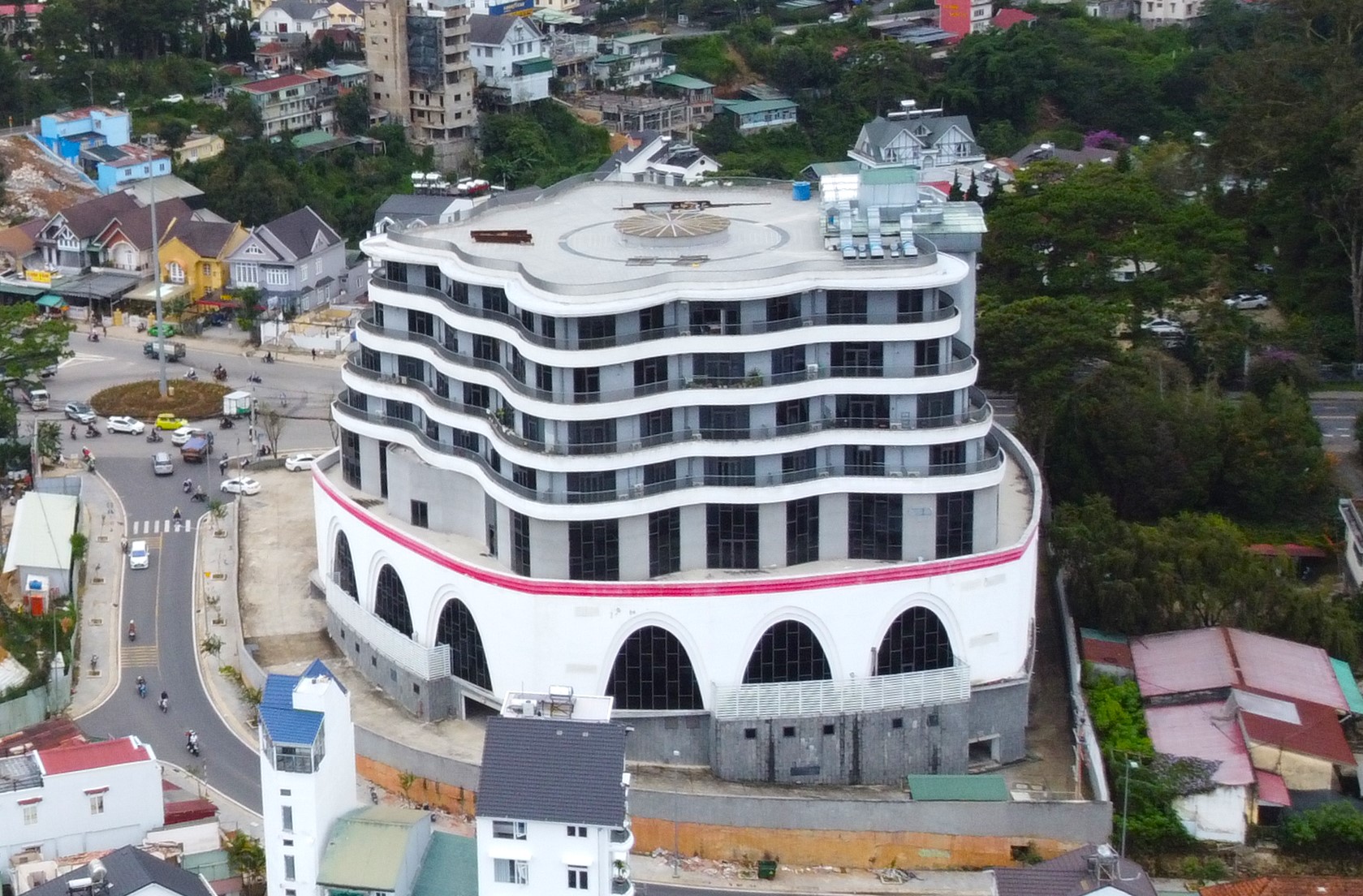 Phối cảnh đêm Chung cư The Panorama Đà Lạt