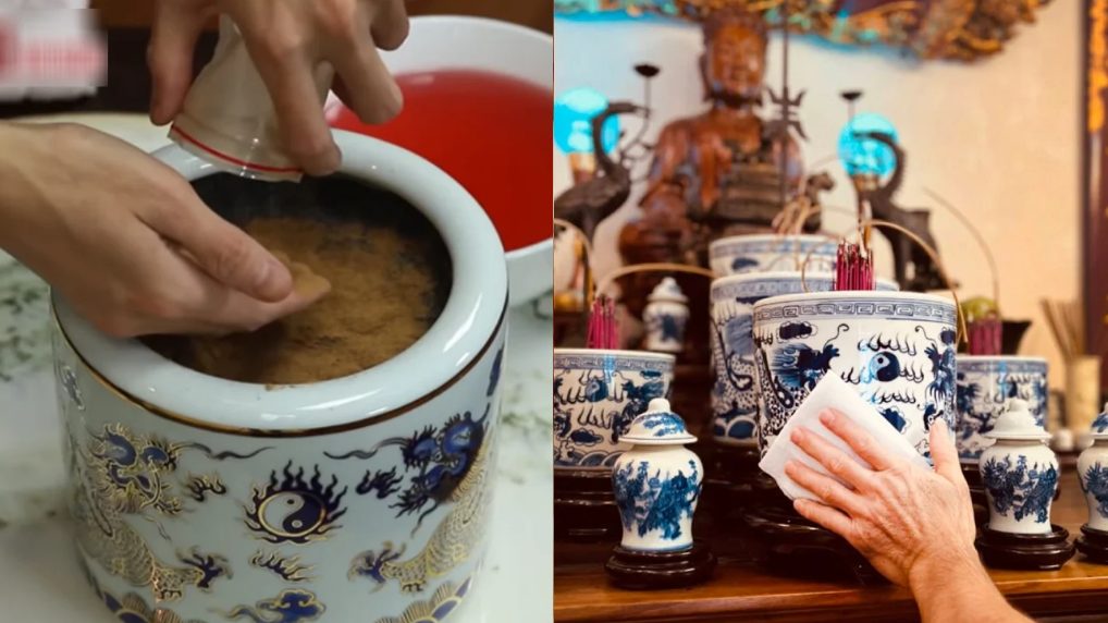 Thủ tục thay bát hương mới