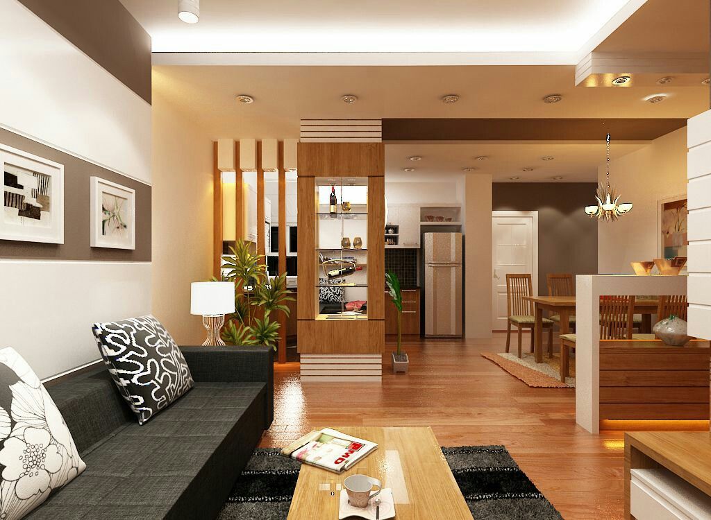 Trang trí nội thất phòng khách cho gia chủ mệnh Thổ