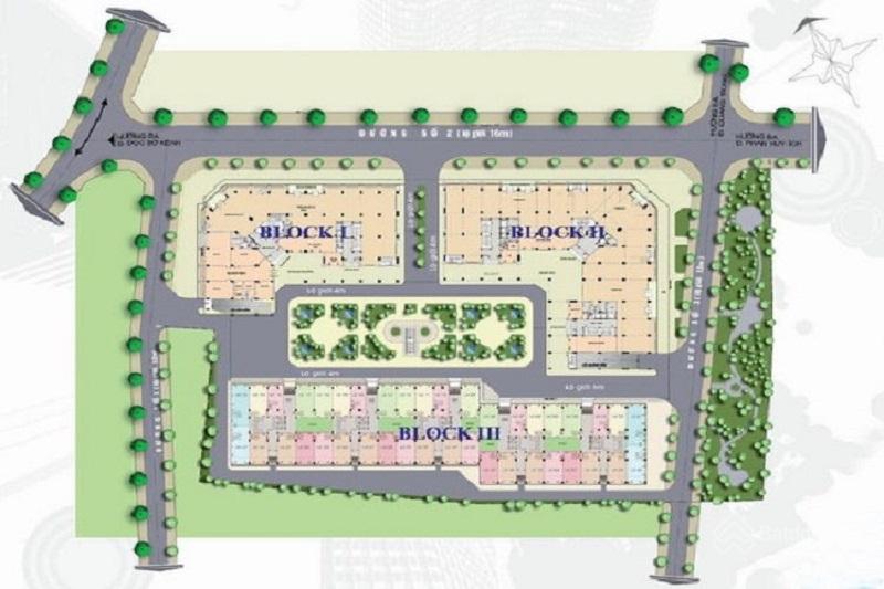 Sơ đồ mặt bằng điển hình chung cư Khang Gia Gò Vấp