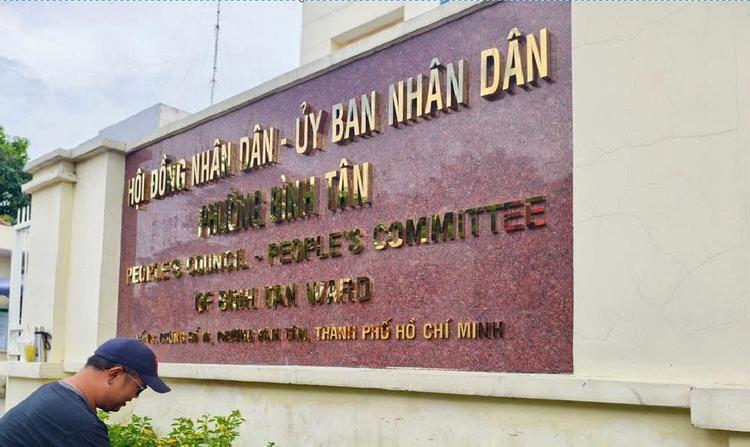 UBND phường Bình Tân ở đâu? Cập nhật địa chỉ mới Bảng hiệu Hội đồng Nhân dân – Ủy ban Nhân dân phường Bình Tân tại TP.HCM