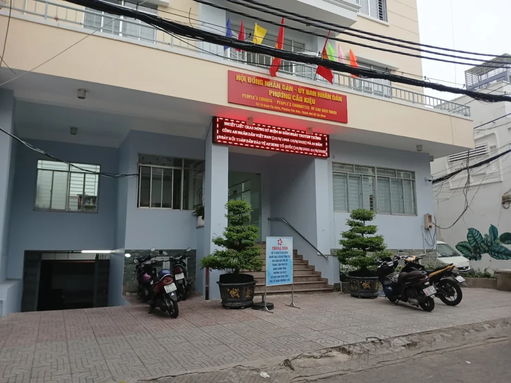 UBND phường Cầu Kiệu ở đâu? Cập nhật sau sáp nhập UBND phường Cầu Kiệu TPHCM
