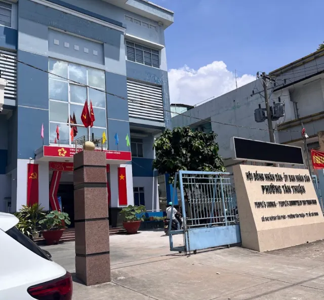 UBND phường Tân Thuận TPHCM