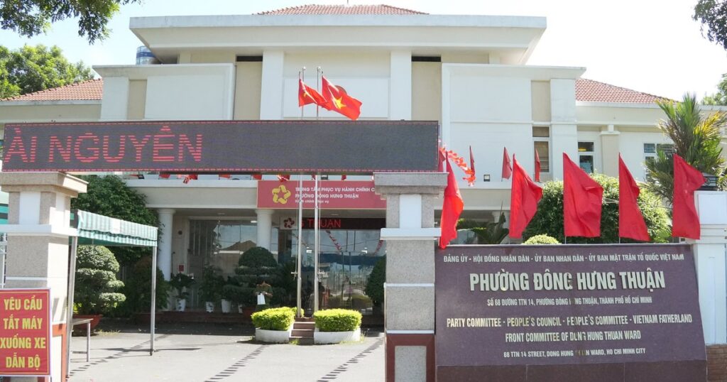 UBND phường Đông Hưng Thuận TPHCM