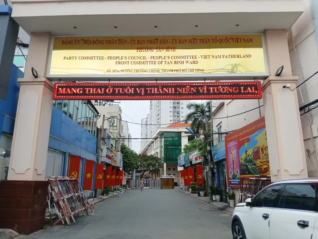 UBND phường Tân Bình TPHCM