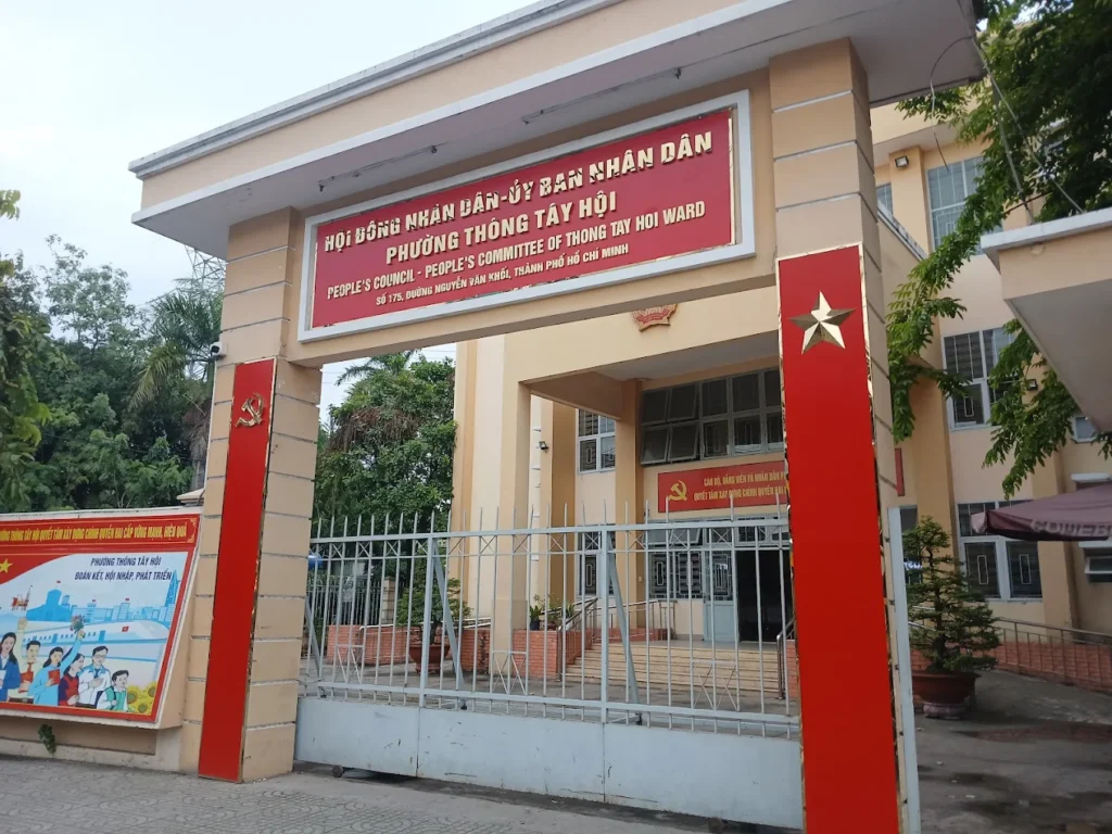 UBND phường Thông Tây Hội ở đâu? Cập nhật sau sáp nhập UBND phường Thông Tây Hội TPHCM