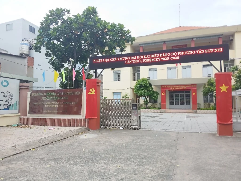 UBND phường Tân Sơn Nhì ở đâu? Cập nhật sau sáp nhập UBND phường Tân Sơn Nhì TPHCM