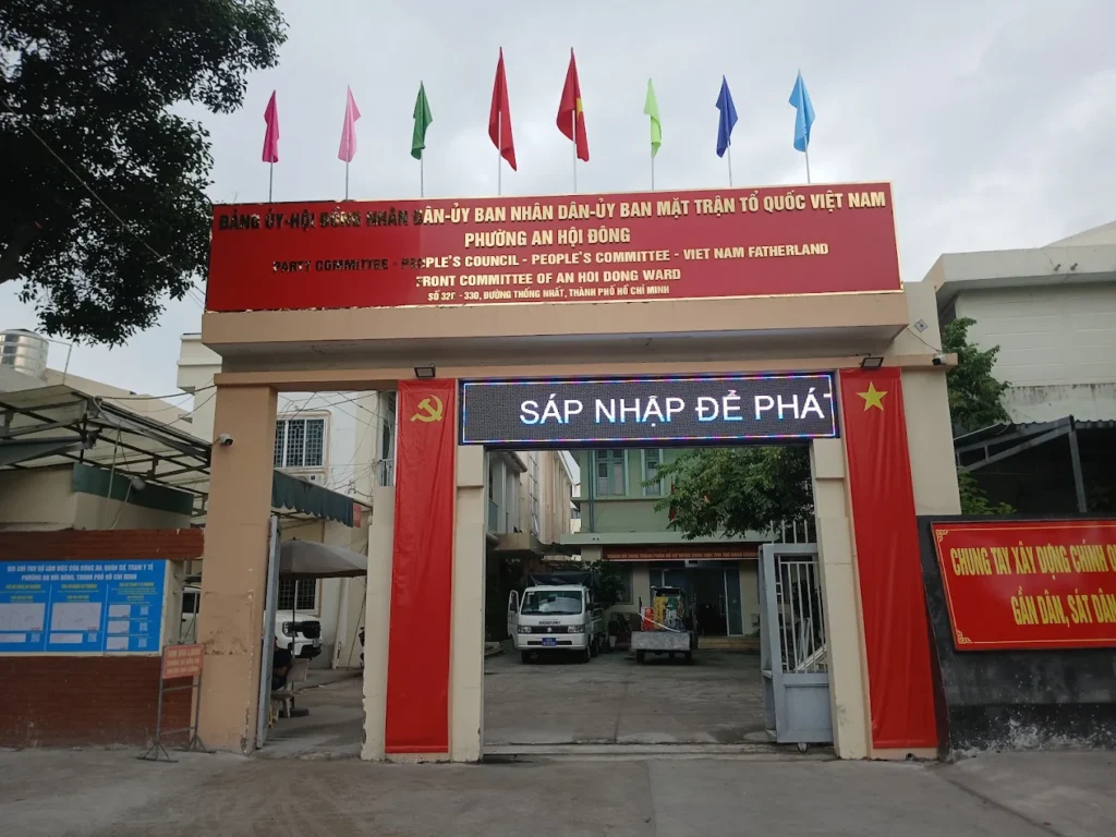 UBND phường An Hội Đông ở đâu? Cập nhật sau sáp nhập UBND phường An Hội Đông TPHCM