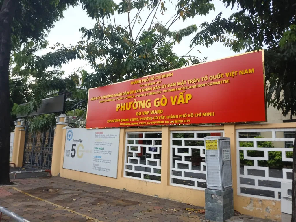 UBND phường Gò Vấp ở đâu? Cập nhật sau sáp nhập UBND phường Gò Vấp TPHCM