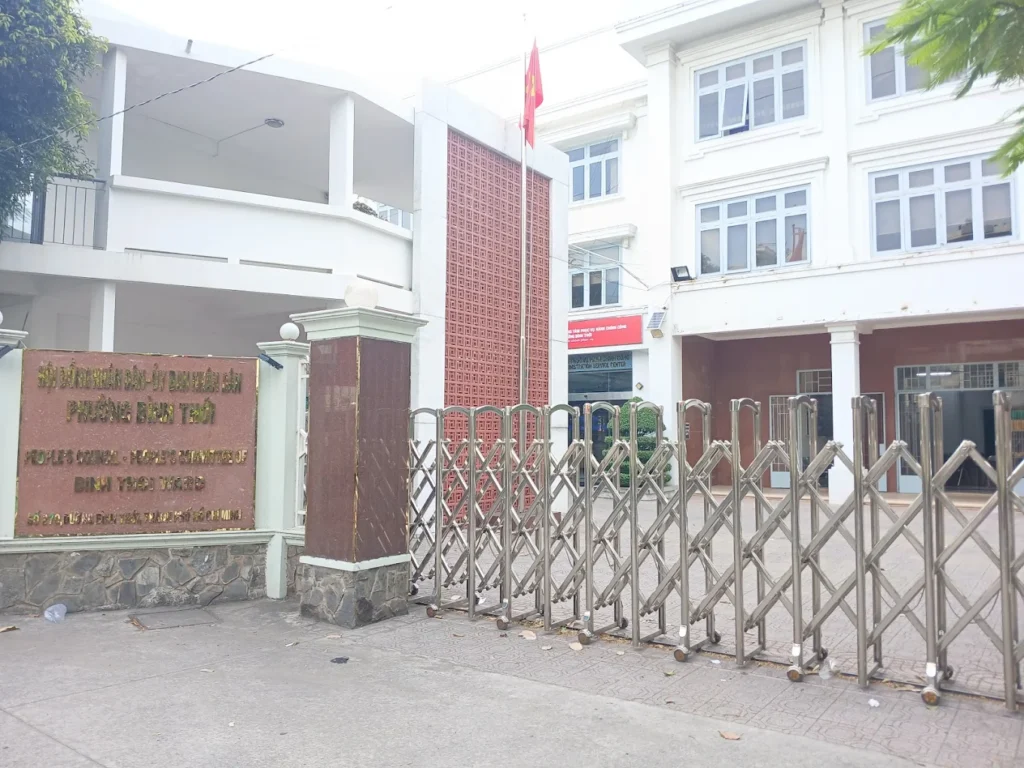 UBND phường Bình Thới ở đâu? Cập nhật sau sáp nhập UBND phường Bình Thới TPHCM