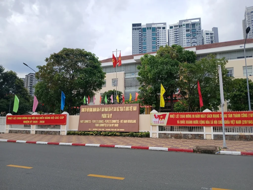 UBND phường Tân Mỹ ở đâu? Cập nhật sau sáp nhập UBND phường Tân Mỹ TPHCM