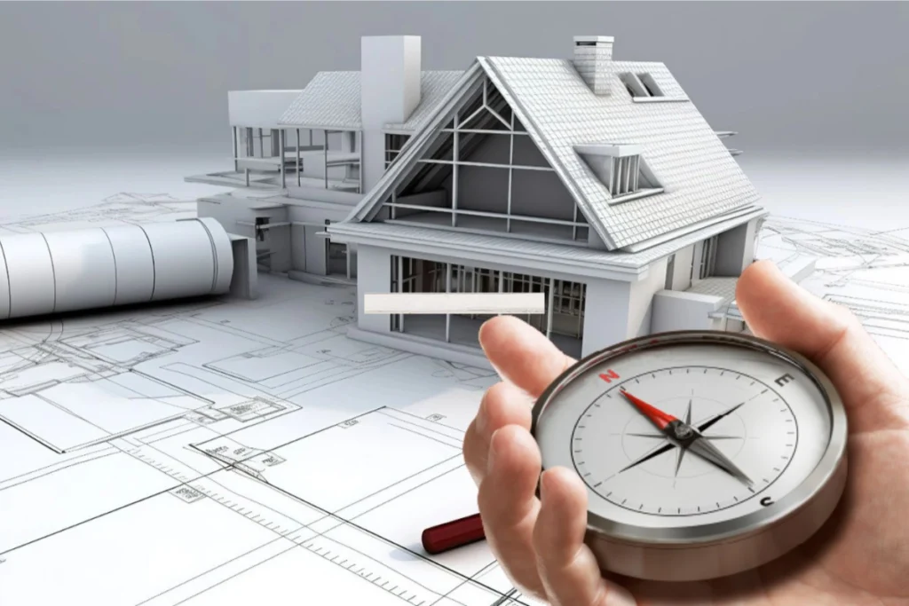 Sử dụng la bàn đo hướng nhà hợp tuổi Nhâm Ngọ 2002
