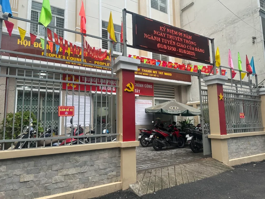 UBND phường Thạnh Mỹ Tây TPHCM