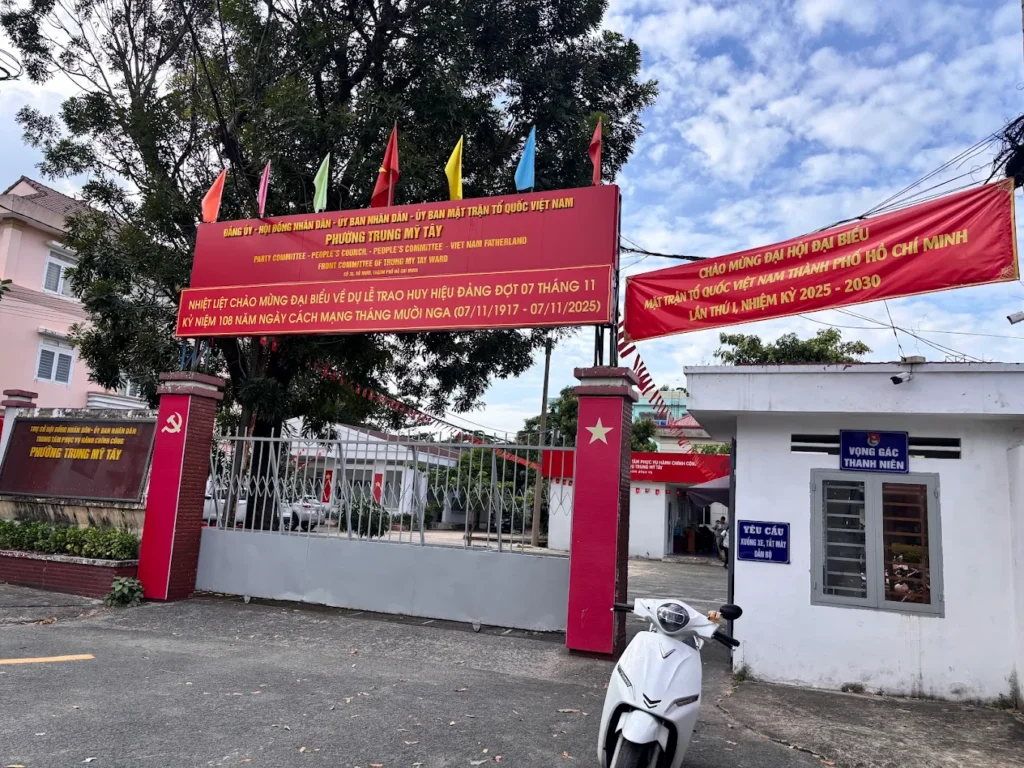 UBND phường Trung Mỹ Tây ở đâu? Cập nhật sau sáp nhập UBND phường Trung Mỹ Tây TPHCM