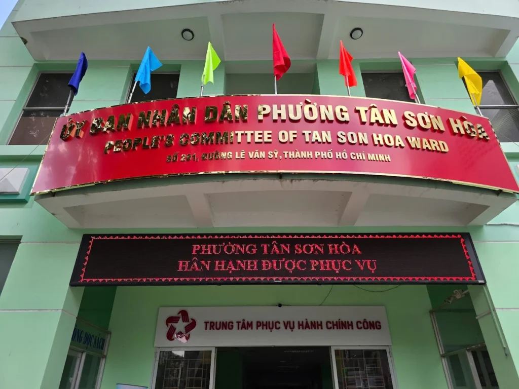 UBND phường Tân Sơn Hòa TPHCM