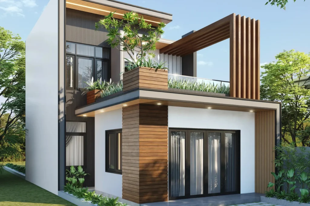 hướng nhà hợp tuổi Canh Thìn 2000 có cửa phụ