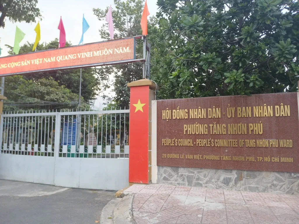 UBND phường Tăng Nhơn Phú ở đâu? Cập nhật sau sáp nhập 2025 UBND phường Tăng Nhơn Phú TPHCM