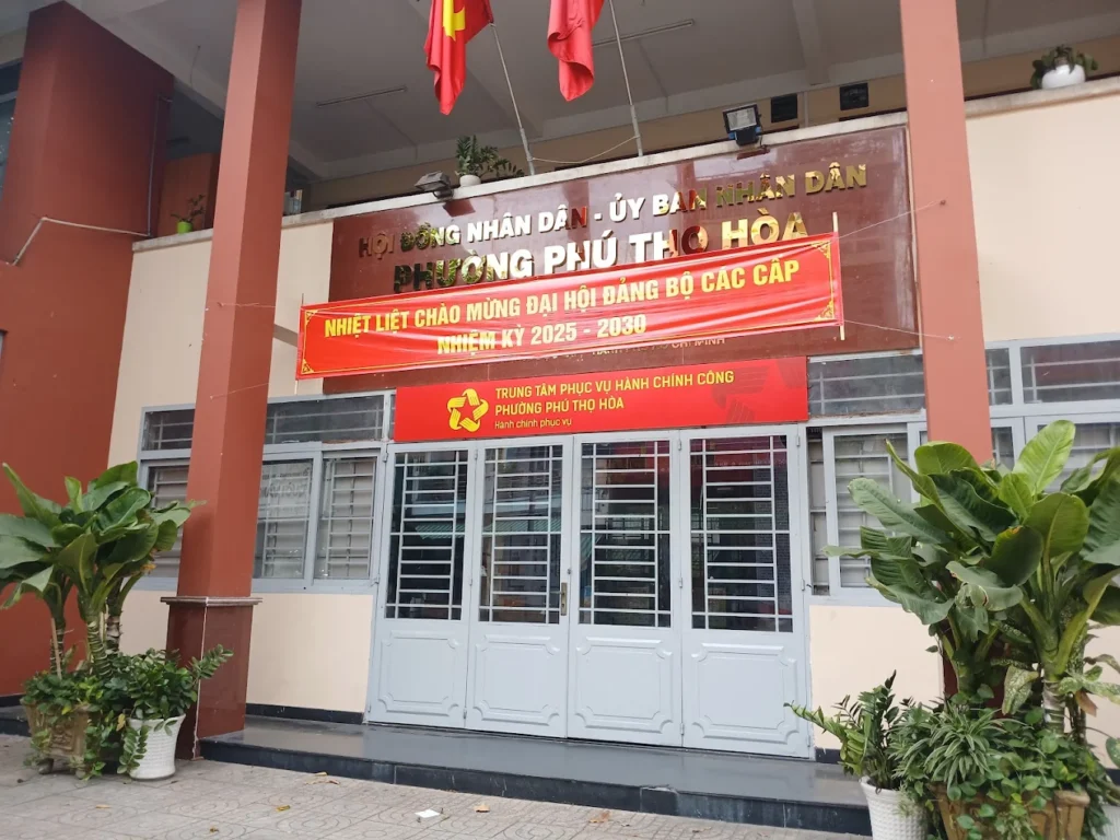 UBND phường Phú Thọ Hòa TPHCM